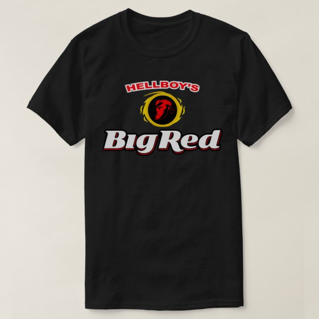 Camiseta Rojo grande (Diseño del anverso)