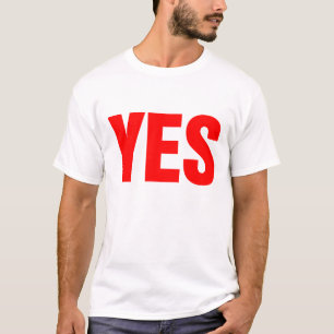 Camiseta Rojo grande SÍ