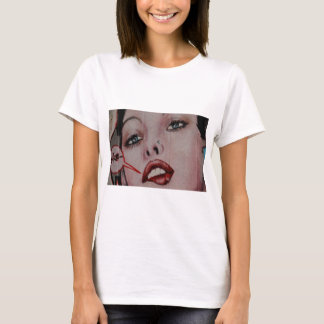 Camiseta Rojo labios