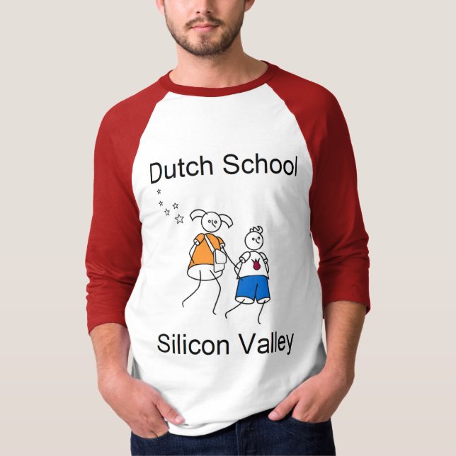 Camiseta Rojo masculino de DSSV (Anverso)