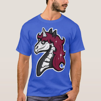 Camiseta Rojo negro de Skellicon