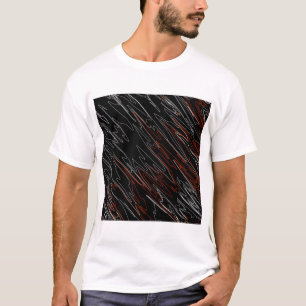 Camiseta Rojo negro martirizado
