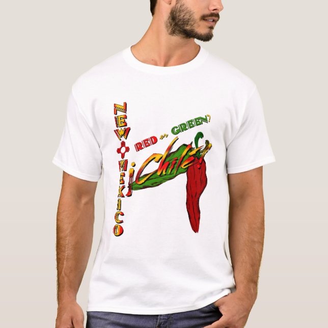 Camiseta ¿Rojo o verde? (Anverso)