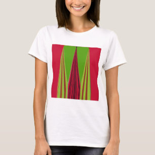 CAMISETA ROJO ORO VERDE