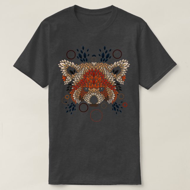 Camiseta Rojo Panda (Diseño del anverso)