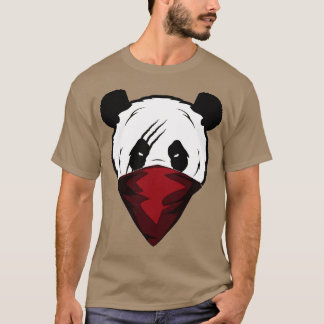 Camiseta Rojo Panda Tshirt clásico (1)