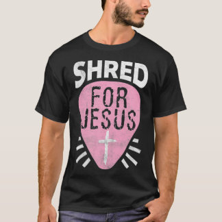 Camiseta Rojo Por Jesús Rock Cristiano Pesado Guitari Metal