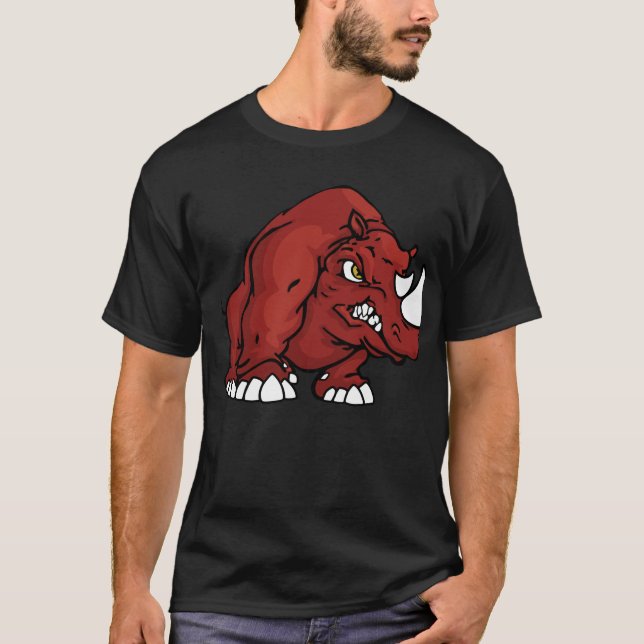Camiseta Rojo_rhino_notext (Anverso)