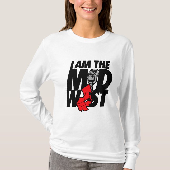 Camiseta Rojo soy el Cercano oeste (Anverso)