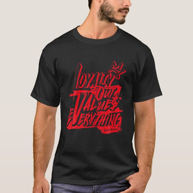 Camiseta Rojo Trueno 4S Tee Hiphop Calzado Calzado 4 Rojo T (Anverso)