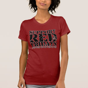 Camiseta Rojo viernes de la ayuda