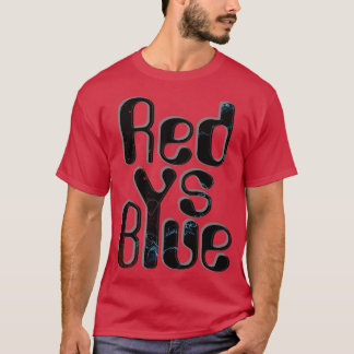 Camiseta Rojo vs Azul 1