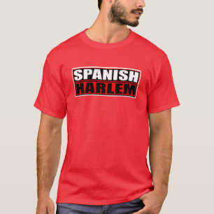 CAMISETA "ROJO Y NEGRO DE HARLEM DEL ESPAÑOL"
