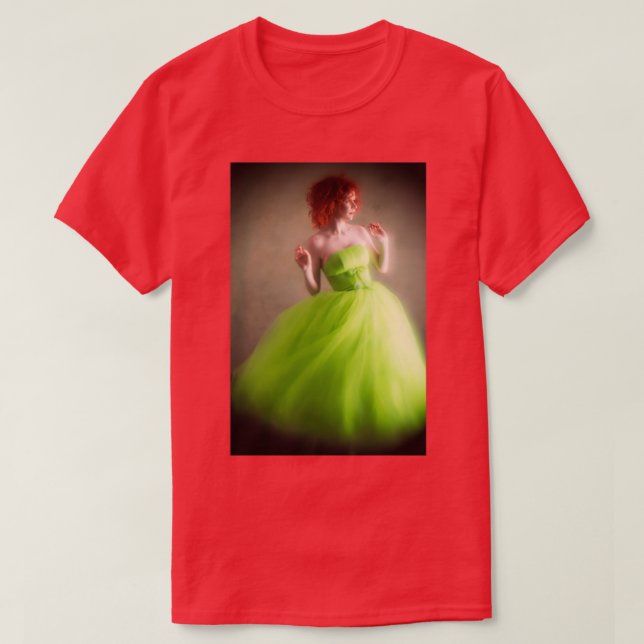 Camiseta Rojo y verde (Diseño del anverso)