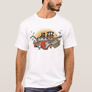 Camiseta RokcloneDesigns 2024 Art Intelligence Jazz Series