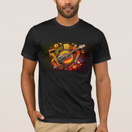 Camiseta RokcloneDesigns 2024 Art Intelligence Jazz Series