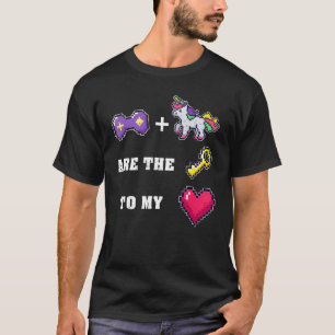 Camiseta rol de juego retro jugar juego de rompecabezas jug