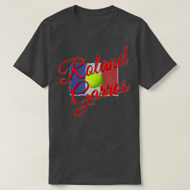 Camiseta Roland Garros ennis para el ventilador (Diseño del anverso)