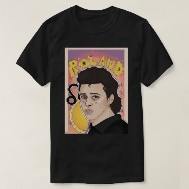 Camiseta Roland Orzabal Lágrimas Por Miedos Premium (Diseño del anverso)