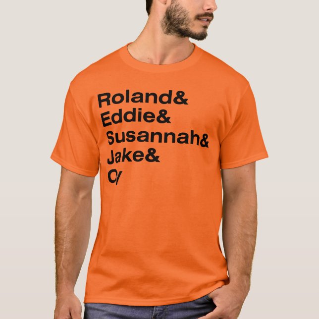 Camiseta Roland y Ka-Tet de 19 (Anverso)