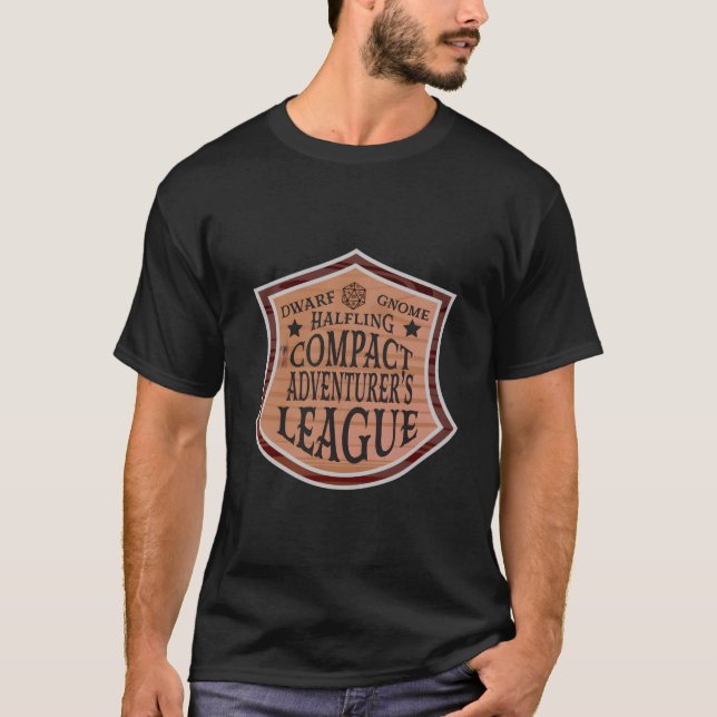Camiseta Roleplay Caracteres Rpg Halfling Dwarf Y Gnom (Anverso)