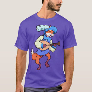 Camiseta Roleplay Character Bard Minstrel Fox