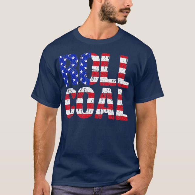 Camiseta Roll Coal Diesel Truck Tickup Truck USA (Anverso)