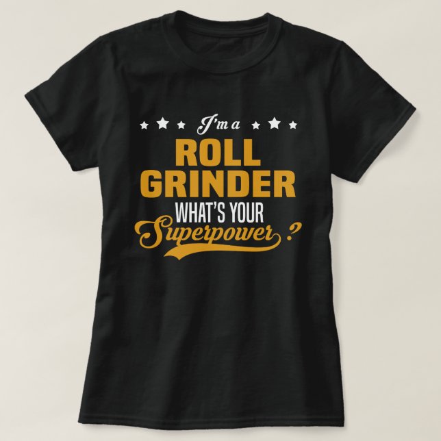 Camiseta Roll Grinder (Diseño del anverso)