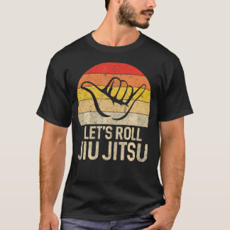 Camiseta Roll Jiu Jitsu Mano a la brasileña Bjj Funny Mart