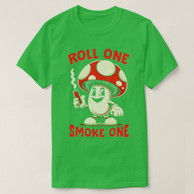 Camiseta Roll One Smoke One (Diseño del anverso)