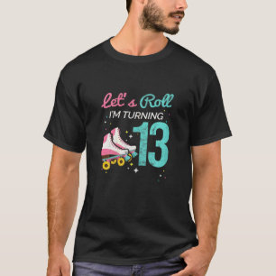 Camiseta Roll Turning 13 Roller Skate