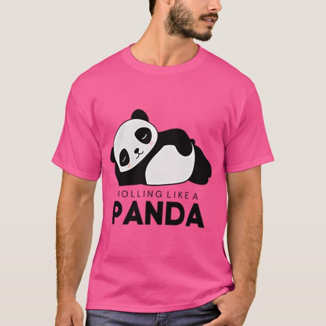 Camiseta Rollando Como Un Panda (Anverso)