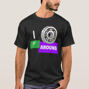 Camiseta Roller Bearing to Around Skate Classic 80s Vib