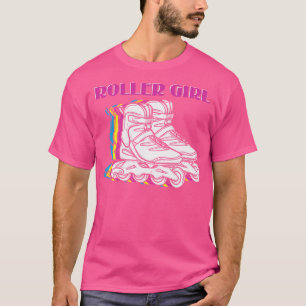 Camiseta Roller Chica de rodillos Guay Roller Derby Graphle
