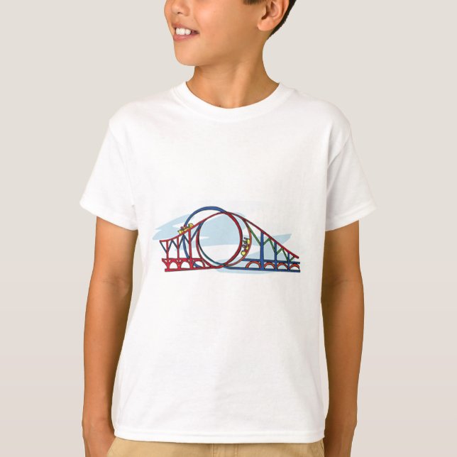 Camiseta Roller Coaster (Anverso)