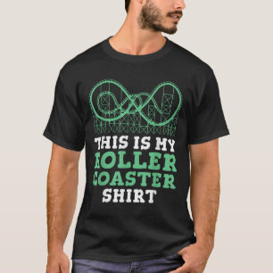 Camiseta Roller Coaster Crew diversion Park Fans Coasters L