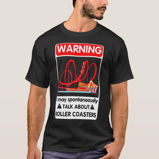 Camiseta Roller Coaster Designs Roller Coaster People (Anverso)