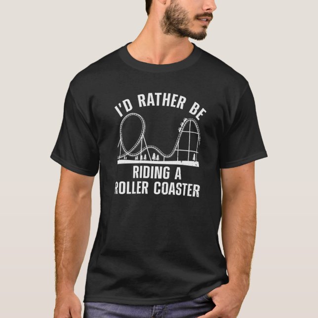 Camiseta Roller Coaster For Men Women Kids Rollercoaster (Anverso)