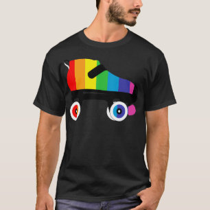 Camiseta Roller del orgullo arcoiris Derby Skopie Stripes