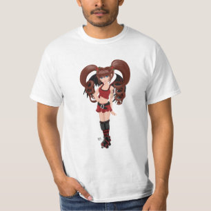 Camiseta Roller Derby Anime Fairy Skin