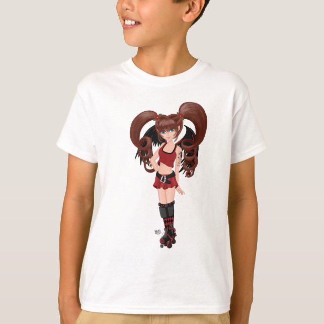 Camiseta Roller Derby Anime Fairy Skin (Anverso)