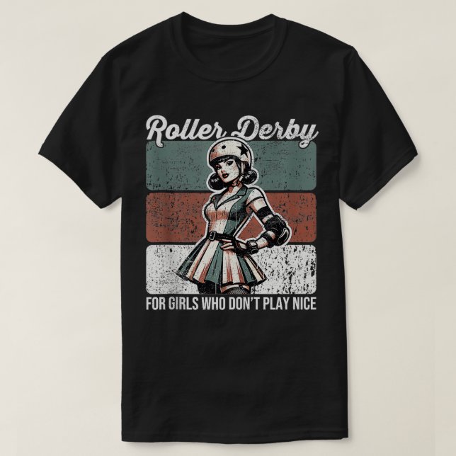 Camiseta Roller Derby Chicas Roller Derby 1 (Diseño del anverso)