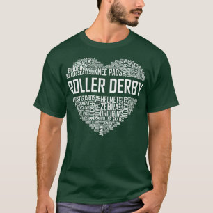 Camiseta Roller Derby Heart