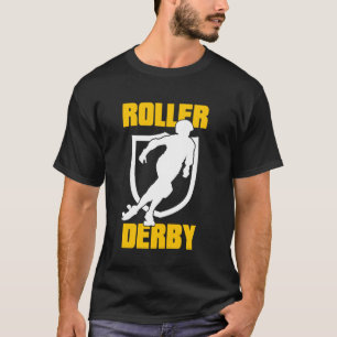Camiseta Roller Derby Player Fast Skating Team