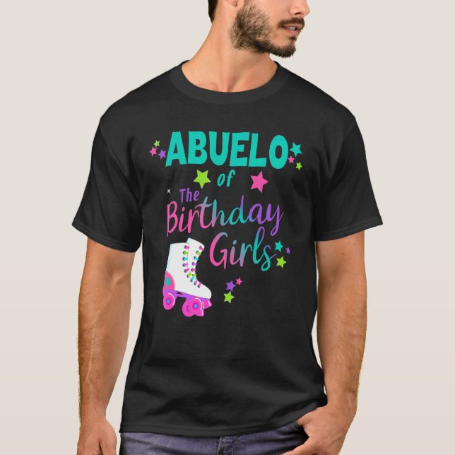 Camiseta Roller Skate Partido de Cumpleaños 2 (Anverso)