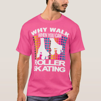 Camiseta Roller Skater Disco 70 S 80 S Roller Skatin