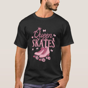 Camiseta Roller Skater Skater Reina del Rollo de los 80