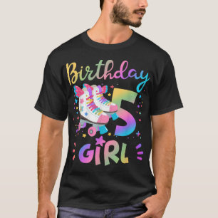 Camiseta Roller Skates Celebración De 5 Años