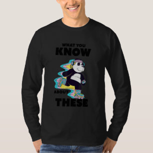Camiseta Roller Skates de los 80 citan a Panda haciendo pat