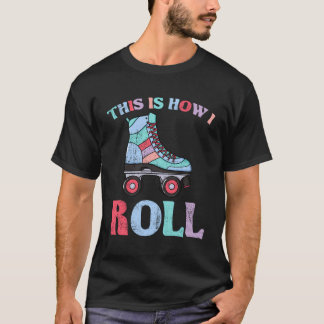 Camiseta Roller Skates Funny Vintage Setentis Disco Derby